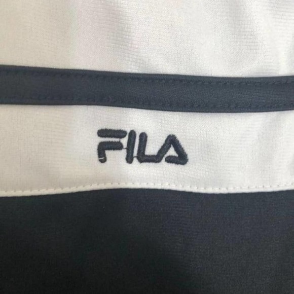 Fila Sport, Black/White Sweat Jacket Medium - Picture 2 of 14